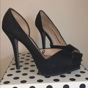 Zara Peep Toe Pumps